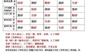 赖公二十四山消砂要诀总结